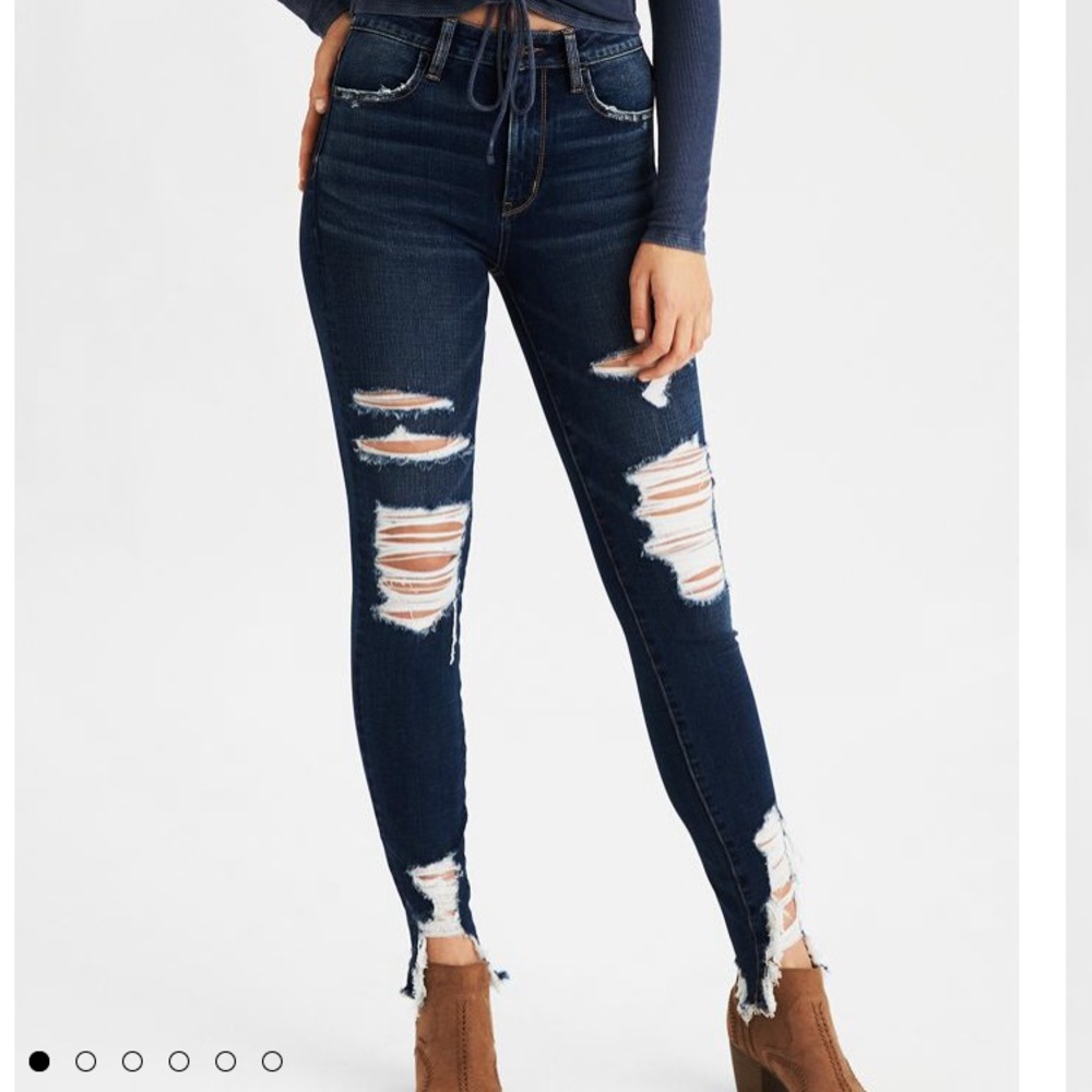 Ripped American Eagle Outfitter Jeans